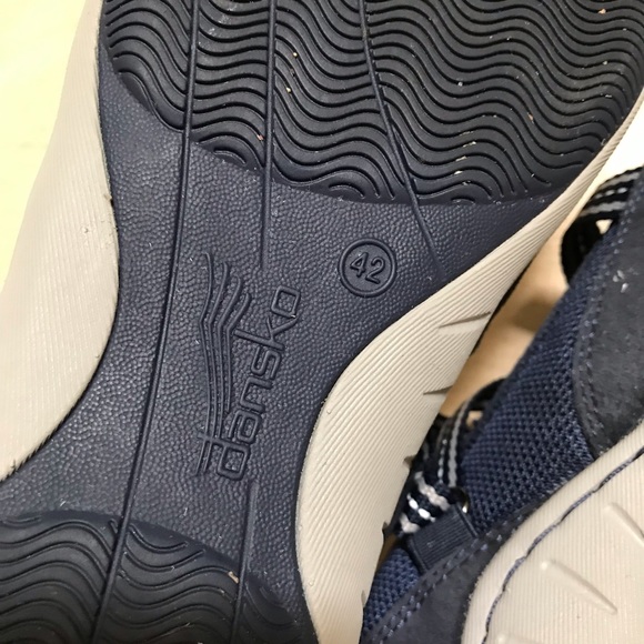 Dansko Women Dansko Women\'s Hazel Navy Suede Slip On Sneakers Size EU 42